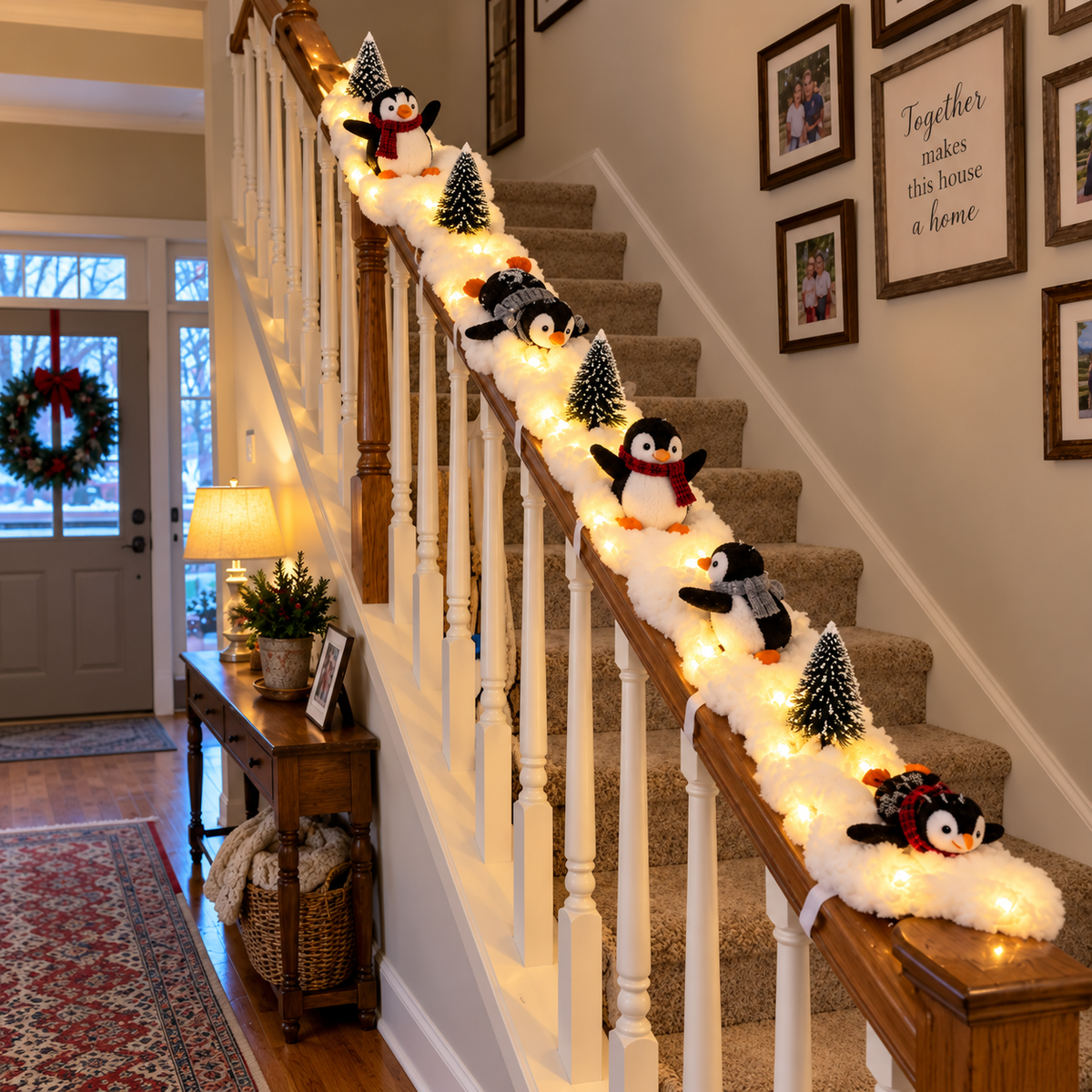 Penguin Stairway to Christmas