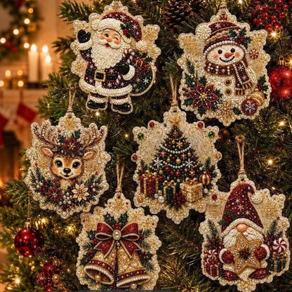 DIY Pearl Christmas Tree Ornament Kit