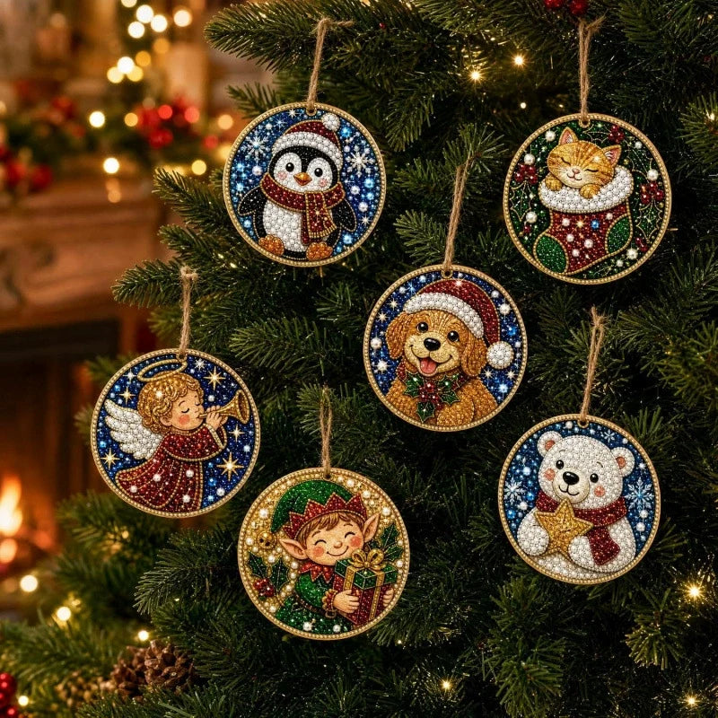 DIY Pearl Christmas Tree Ornament Kit