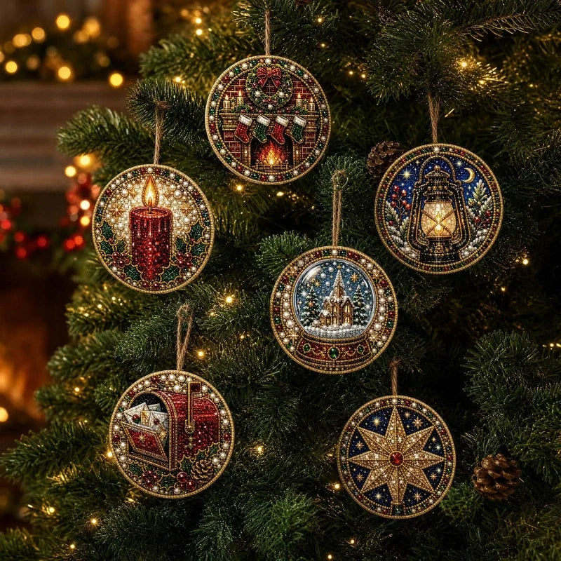 DIY Pearl Christmas Tree Ornament Kit