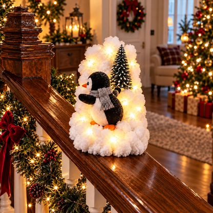 Penguin Stairway to Christmas