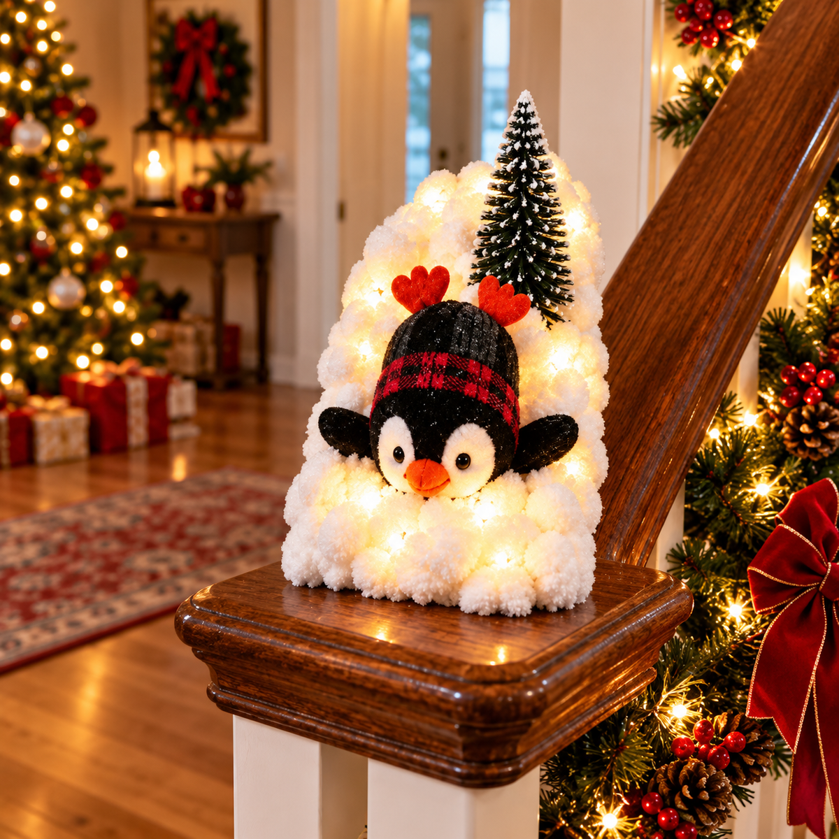 Penguin Stairway to Christmas