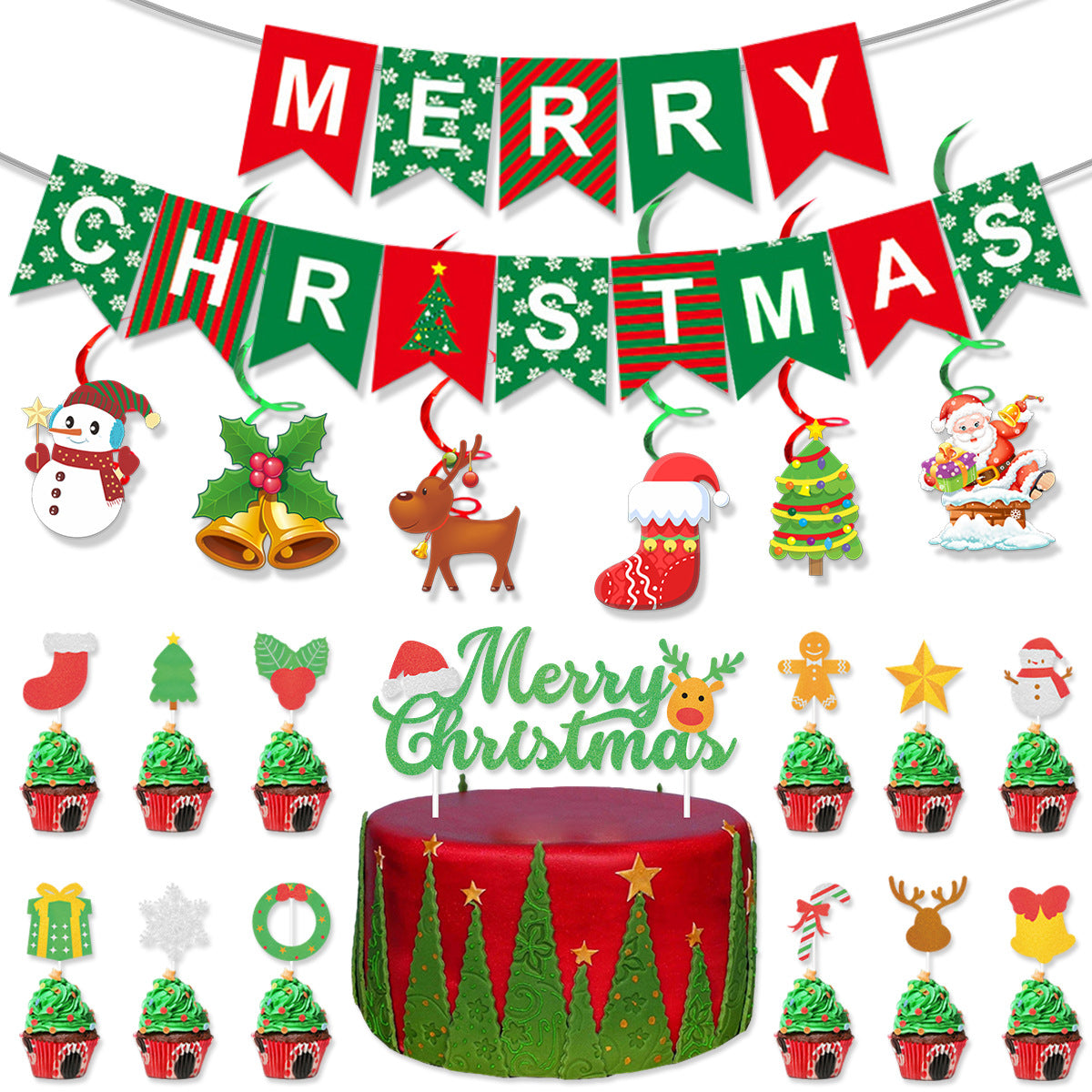 Christmas Party Decoration Kit